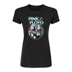 Women's - Pink Floyd - Pink Floyd Wywh Photos Textured Fitted Graphic T-Shirt - 1 of 3