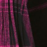 pink black plaid