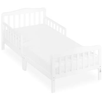 Dream On Me JPMA Certified  Memphis Classic Design Toddler Bed in White