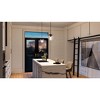Urban Ambiance Luxury Minimalist Pendant 8.75''H x 8''W,  Midnight Black Finish,  Canton Collection, UHP4012 - 2 of 4