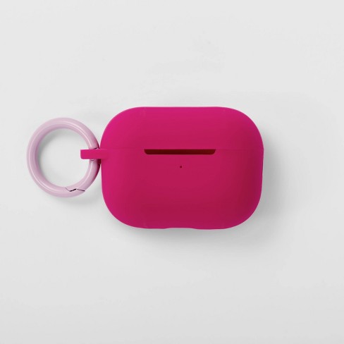 Airpod Pro Gen 1 2 Silicone Case With Clip Heyday Magenta Target