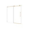 Frameless Shower Door: Fixed and Sliding Panels, 70mm Stainless Pulleys, Soft-Close, Easy-Clean, Safe - 2 of 4