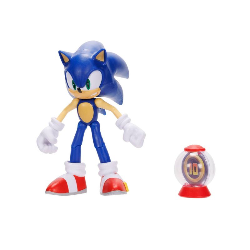 Sonic the Hedgehog with Super Ring Item Box Action Figure, 3 of 8