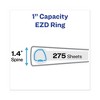 Avery Heavy-Duty View Binder with DuraHinge and One Touch EZD Rings, 3 Rings, 1" Capacity, 11 x 8.5, Navy Blue - 2 of 4