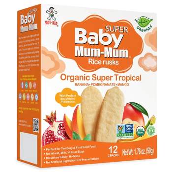 Baby Mum-Mum Super Tropical Baby Snacks - 12ct