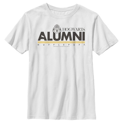 - Hogwarts Alumni : T-shirt Hufflepuff Small X Potter - Harry Target White Boy\'s