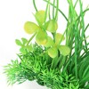 Unique Bargains Plastic Aquarium Emulational Artificial Plant Grass Decoration 7.87" Height Green - 2 of 3