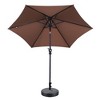 Ainfox 7.5ft Patio Umbrella With Round Umbrella Base - 3 of 4