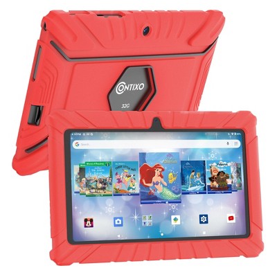 Contixo V8 7” Kids Tablet – 32GB Android Tablet for Kids with Parental Controls, Educational Apps & Durable Kid-Proof Case – Ideal for Ages 3–10