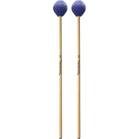 Balter Mallets Contemporary Series Rattan Handle Marimba Mallets Medium  Soft Blue Yarn : Target