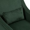 PAGED Modern Accent Chair Upholstered Living Room Chairs with Scooped Arms, Comfy Chair for Bedroom - 3 of 4