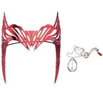SalesOne LLC Marvel WandaVision Replica Headband and Necklace Set