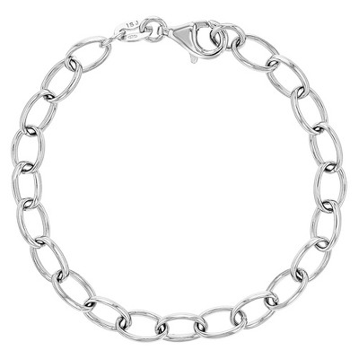 Girl's Classic Link Base Bracelet Sterling Silver - In Season Jewelry ...