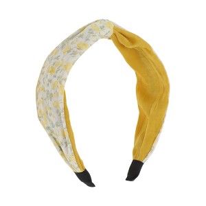 Unique Bargains Women's Elegant Crossed Headbands 1 Pc - 1 of 4