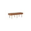 Meridian Furniture,Landon Vegan Leather Bench - 3 of 4