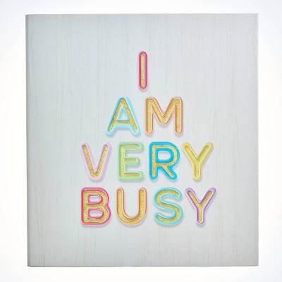 Gartner Studios 1" 3 Ring Binder Wabi Sabi Pattern C I Am Very Busy