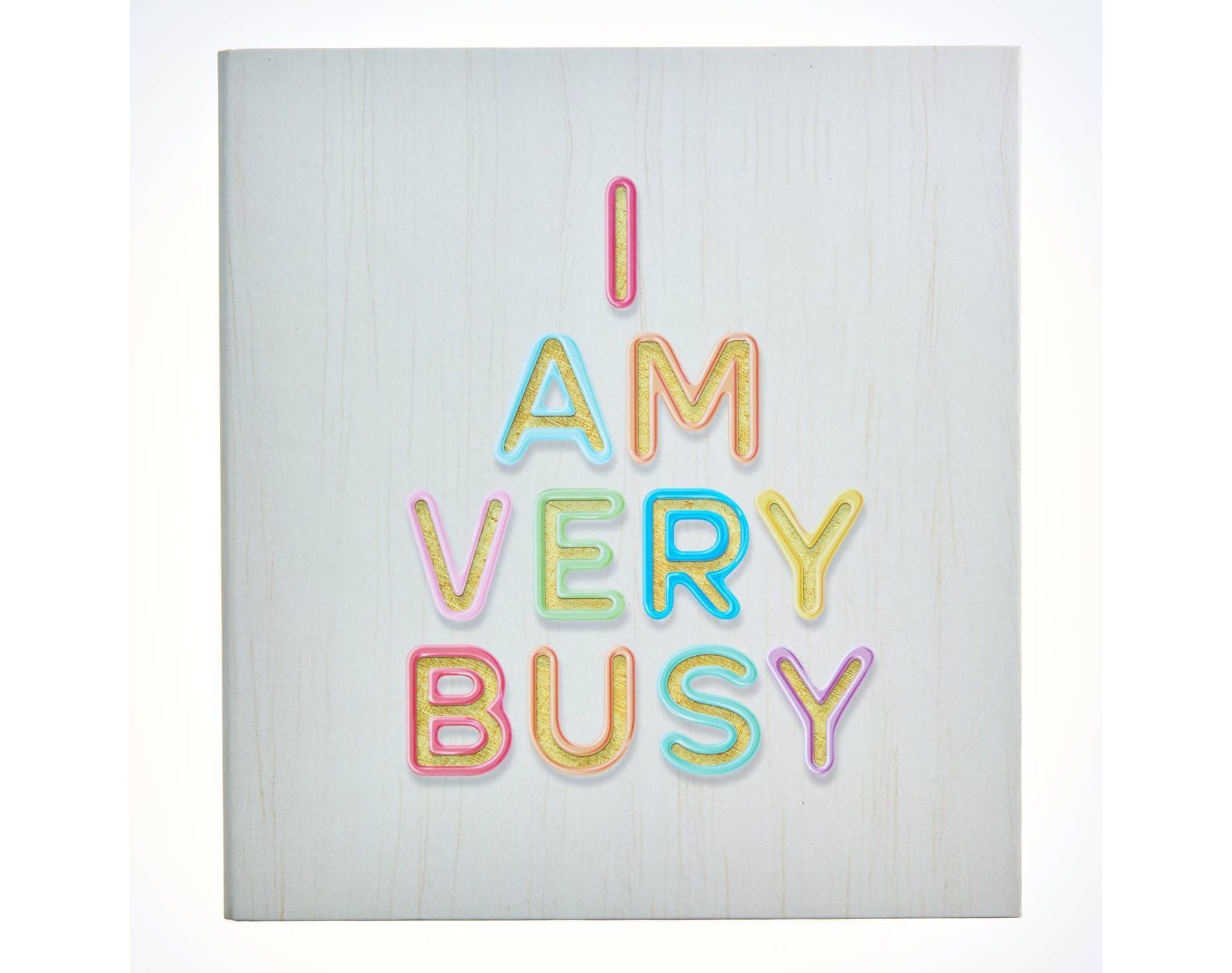 Gartner Studios 1" 3 Ring Binder Wabi Sabi Pattern C I Am Very Busy