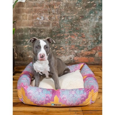 Large Colorful Orthopedic Rectangular Pet Bed