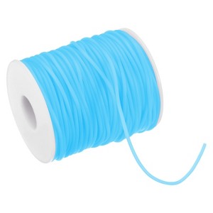 Unique Bargains Hollow Pipe Tubing Rubber Cord Silicone Stretchy Durable Elastic Beading Cord 1 Pc - 1 of 4