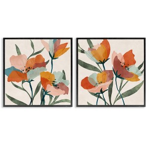 Stupell Industries Summer Bouquet Modern Abstract, 24" x 24" - 1 of 4