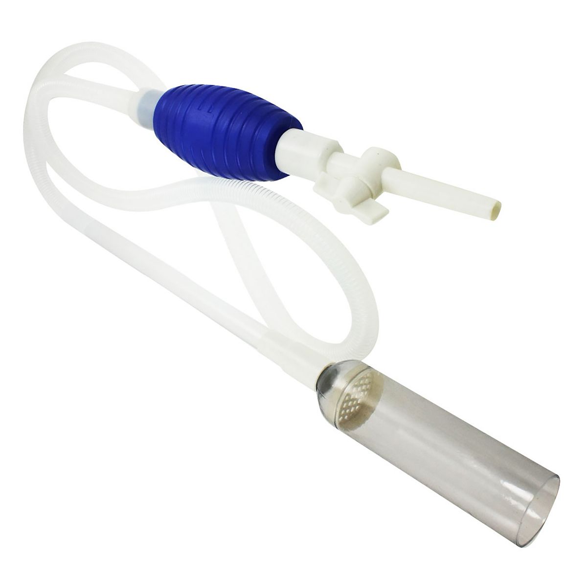 Unique Bargains Aquarium Cleaning Manual Squeeze Water Change Cleaner Pump 74.8inches Long - thumbnail 3