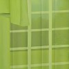 Ramallah Trading Celine Sheer Rod Pocket Top Panel 60" x 90" Neon Green - 3 of 3