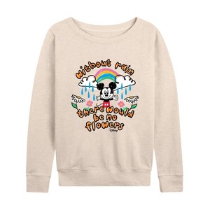 Women's - Disney - Mickey Mouse Lightweight French Terry Slouchy - 1 of 4