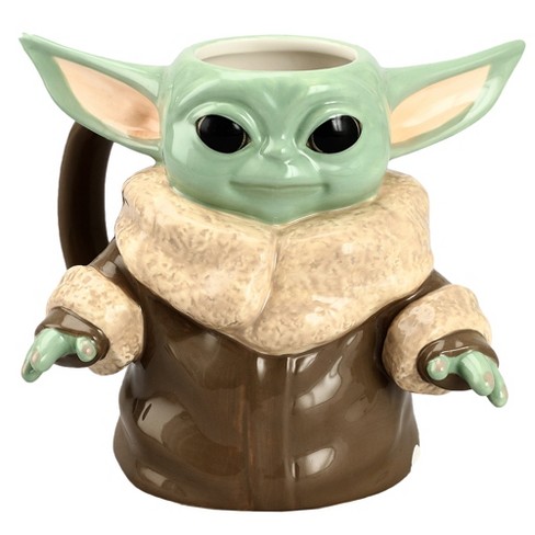 Star Wars Mandalorian The Child Ceramic Coffee Mug - Set of 2-15 oz