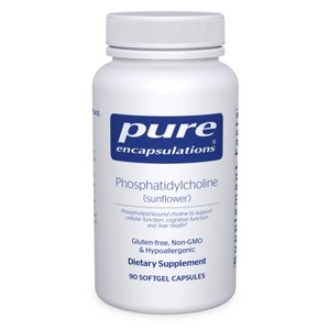 Pure Encapsulations Phosphatidylcholine - Support for Cellular and Cognitive Function and Liver Health - 90 Softgel Capsules - 1 of 4