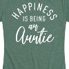 Women's - Instant Message - Happiness Auntie Short Sleeve Graphic T-Shirt - 2 of 4