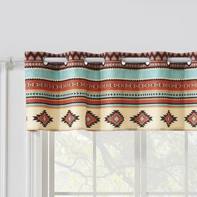 Red Rock Grommeted Window Valance 84