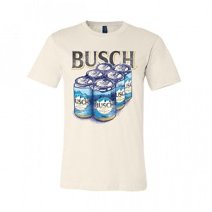 Mens Busch Six Pack Logo T-Shirt - 1 of 2