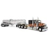 1/64 Black & Gold Kenworth W900L w/ Polar Deep Drop Trailer, DCP 60-1803 - 2 of 4