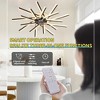 BestParts 36" Ceiling Fan with Lights - 6-Speed, Remote Control, Dimmable LED - 3 of 4