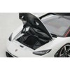 Lamborghini Centenario Bianci Isis / Solid White with Carbon Top 1/18 Model Car by Autoart - 3 of 4