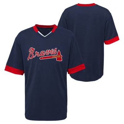 Atlanta Braves Baseball MLB Kids Girls 14/16 T Shirt Xl 