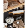 Design Imports  Windowpane Terry Dishcloth Set 6 Piece, 12X12", Stone - 3 of 4