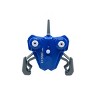 Flipo Hurricane Drifter Remote Control Motorcycle With Illuminated LED head & tail lights - Blue - 2 of 3