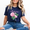 Simply Sage Market Women's Alabama Flower Colorful Short Sleeve Graphic Tee - 2 of 3