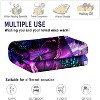 Dazzling Purple Butterfly Blanket,Embracing Romantic Warmth,Thick and Warm,Versatile for Bedroom and Living Room Blanket - 4 of 4