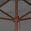 Velop 7.5 Ft Square Wooden Pulley Market Umbrella - PAT8409 - Safavieh - 3 of 3