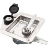 Attop T-Handle Latch,2 Truck Tool Box Latch Stainless Lock Replacement Handle with 4 Keys - 2 of 4
