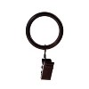 Versailles Vogue 5/8" Rod With Ball Finial Set - Espresso - 4 of 4