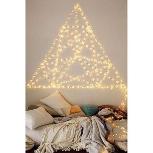 Perfect Holiday 100 LED Silver Copper Fairy Lights - Battery Operated - 1 of 2