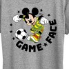 Women's - Disney - Game Face Soccer Short Sleeve Graphic T-Shirt - 2 of 4