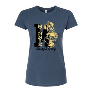 Women's - Disney - Minnie Mouse Fitted Graphic T-Shirt - 1 of 3