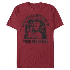 Men's Star Trek: The Original Series Spock Always Shall Be Valentine T-Shirt - 1 of 4