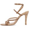 Journee Collection Womens Fylissa Multi Strap Stiletto Open Toe Pumps - 2 of 4