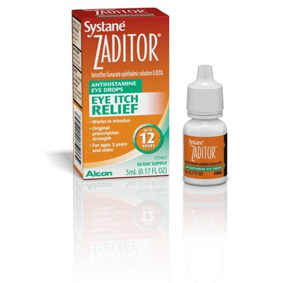 Zaditor Eye Itch Relief Drops - 0.17oz
