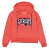 NFL New England Patriots Women's Hooded Sweatshirt - 2 of 3